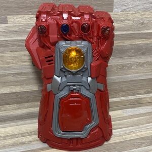 Cosplay Iron man marvel avengers end game red gauntlet fist